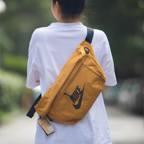 Nike耐克腰包单肩包男女情侣健身跑步百搭运动斜挎胸包BA5751-790