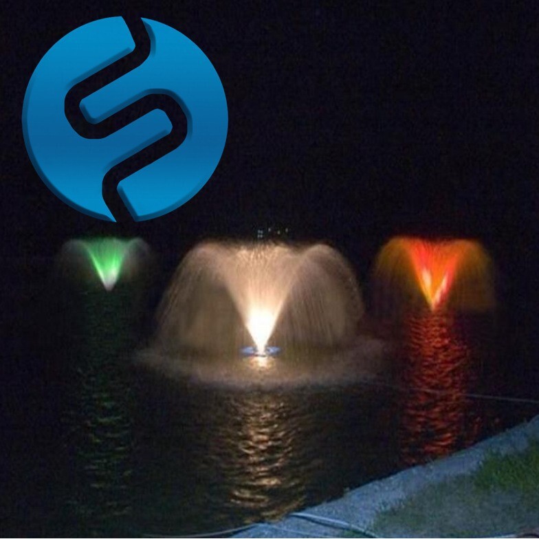 喷泉曝气机增氧设备 黑臭水河河喷泉
