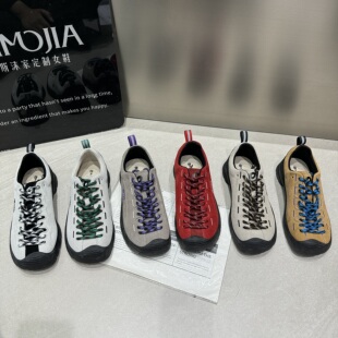 芭慕秀2026春季新款真皮纯皮平底百搭休闲女鞋阿甘鞋单鞋运动鞋