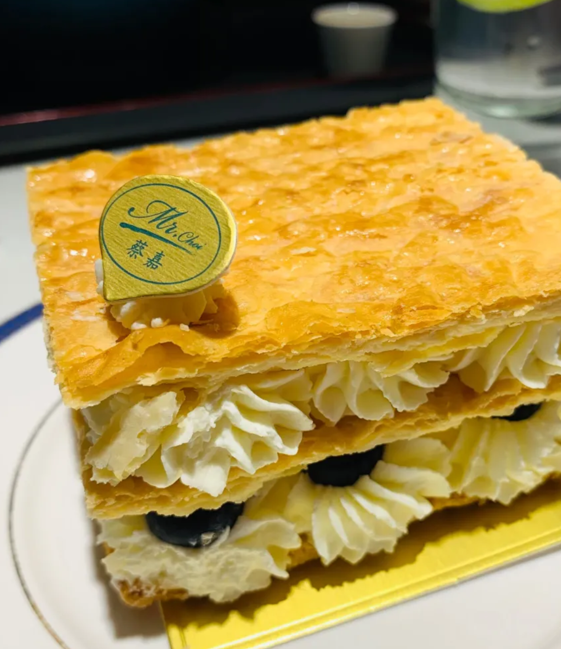 无名同款拿破仑蛋糕 法式甜品蔡嘉拿破仑 上海高端生日蛋糕 代购