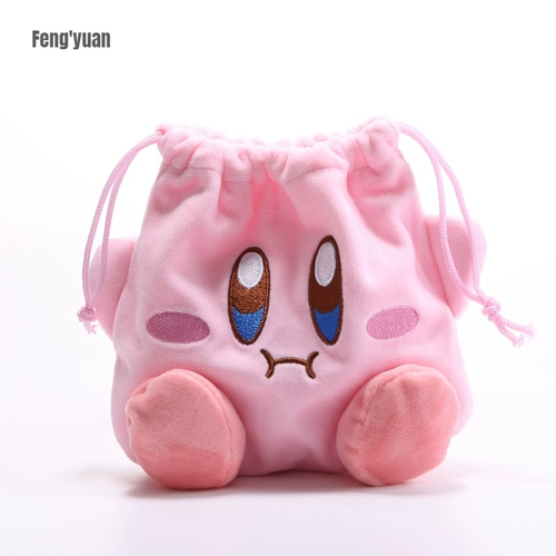 Милые салфетки, сумка для хранения, розовый мешочек, на шнурках