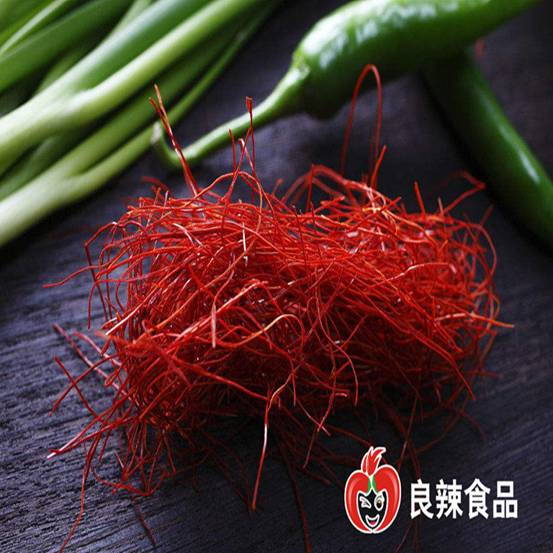 特细辣椒丝低辣日本韩国厨艺西餐创意装饰点缀极细干红辣椒丝50克