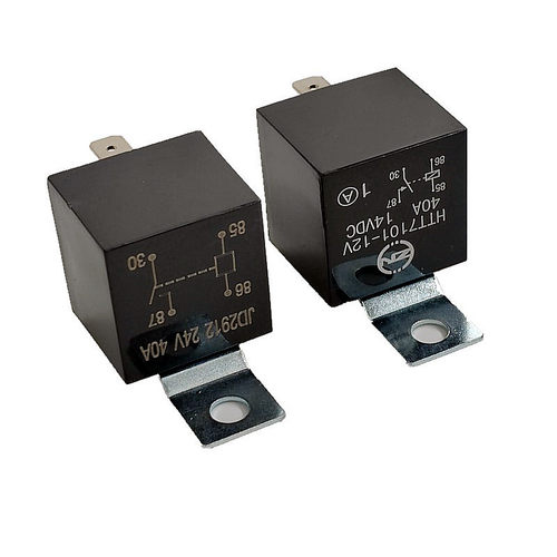 越野车LED射灯线束开关专用继电器12V24V40A四针脚吸合开关继电器