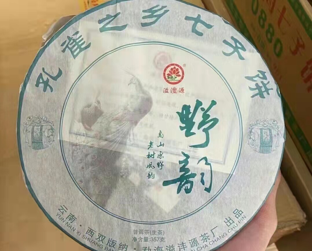 溢沣源茶厂 野韵 生茶 357克