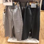 479854 日系秋男女装 479946 裤 脚抽绳直筒卫裤 宽松运动长裤 休闲裤