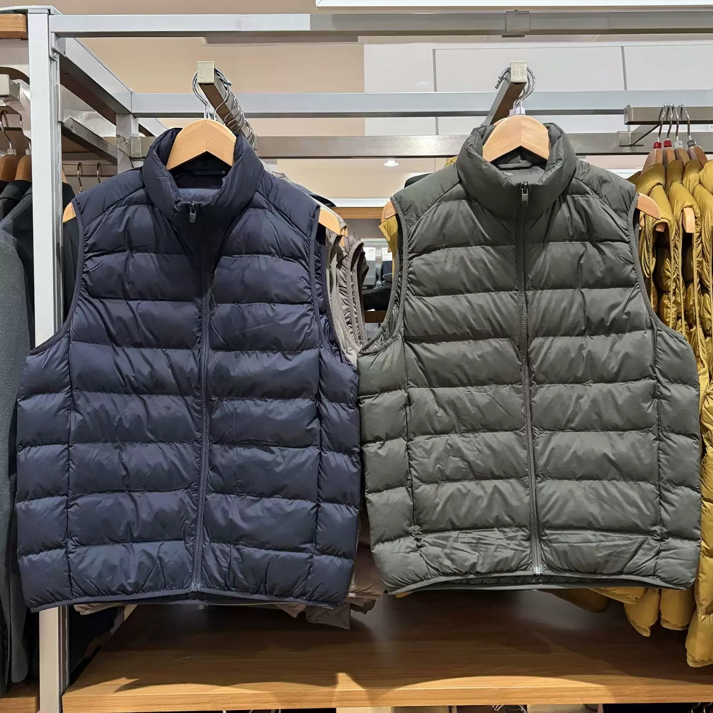 男装空气棉服马甲背心棉衣休闲立领保暖拉链坎肩外套冬季487348