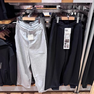 日单春秋季男装女装宽松运动裤裤脚抽绳休闲裤卫裤长裤子471809