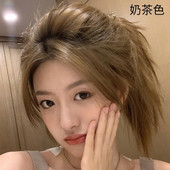 奶茶色染发剂免漂无刺激正品 品牌自己染发膏2026流行色无需褪色