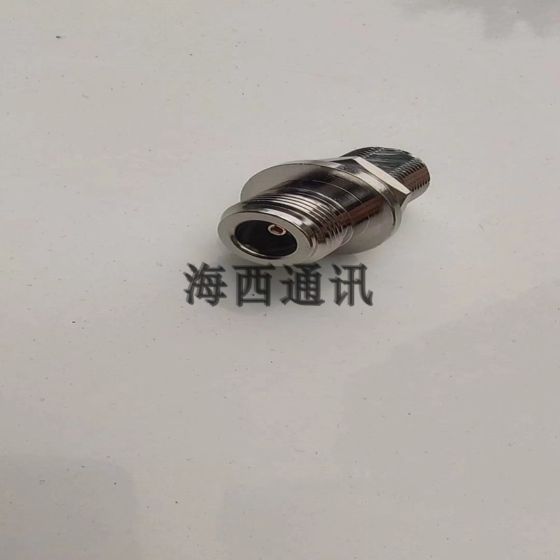 天线阳台夹 N转N射频转接头长牙N母转N母转接头 中继棒子固定接头图片