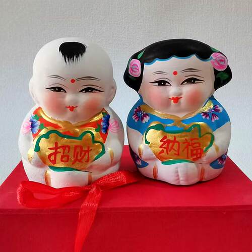 无锡惠山泥人礼品特产还愿童子