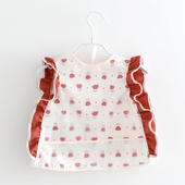 宝宝洋气外穿夏季 围兜婴儿辅食防水罩衣儿童吃饭防脏反穿衣无袖