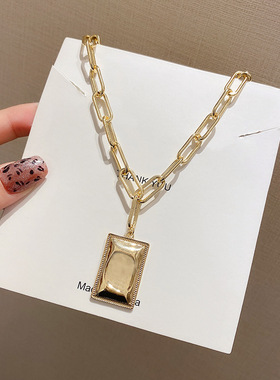 欧美时尚风毛衣链长款ins潮流小众设计高级感创意女网红气质韩版