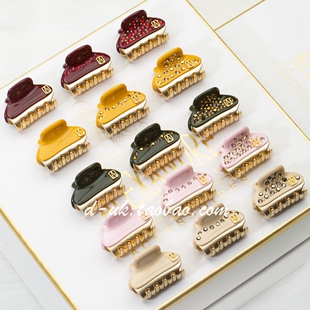 [XIAN]法国A D P发饰3/4.5cm旺多姆抓夹