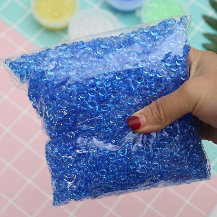 diy手工史莱姆水晶泥扁珠