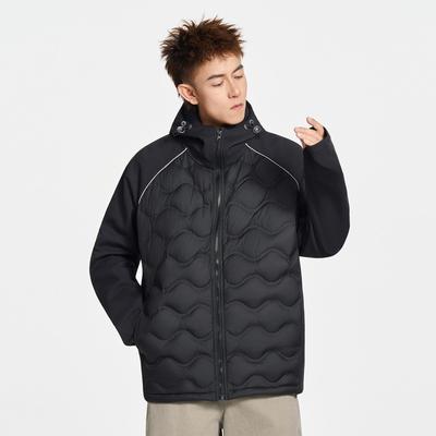 2025新款轻薄羽绒服男秋冬季青少年学生宽松连帽保暖外套潮牌男款