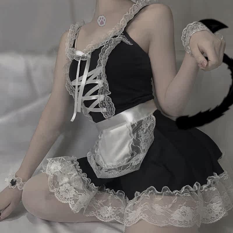 做你的猫：沦陷甜心宝贝女仆装cos内衣性感服装私房可爱睡衣女夏
