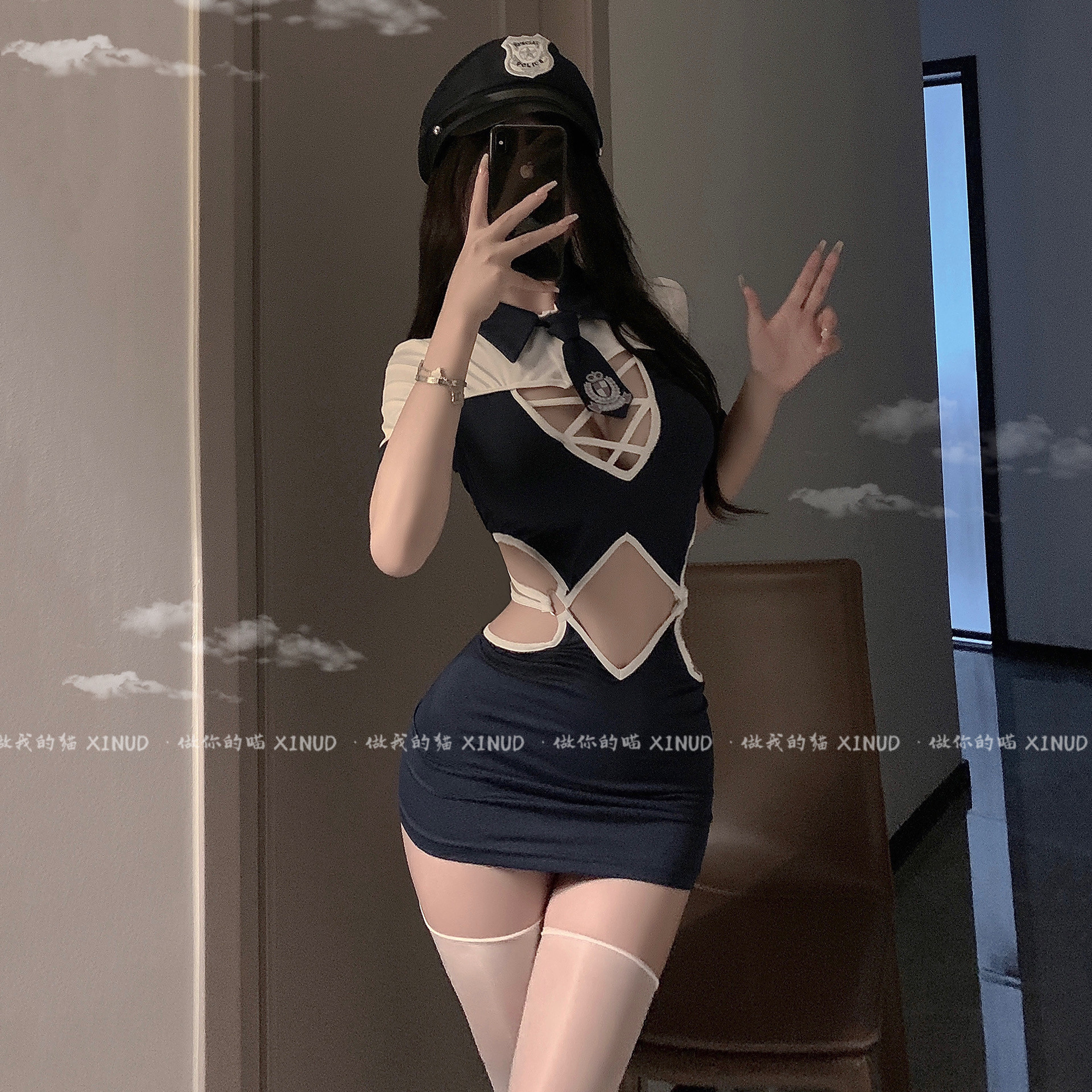 海军水手服连体衣制服套装