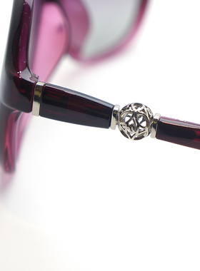 Helen Keller海伦·凯勒H8318紫红偏光太阳眼镜墨镜 户外遮阳挡风