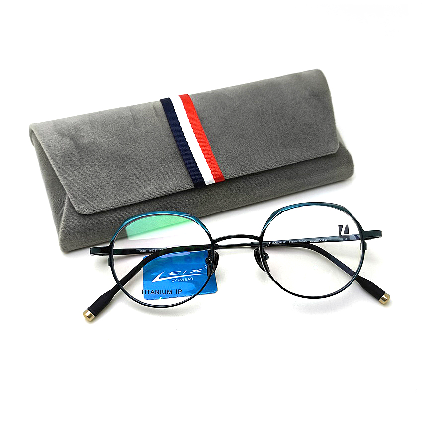 Leix全框商场同款纯钛眼镜架品味