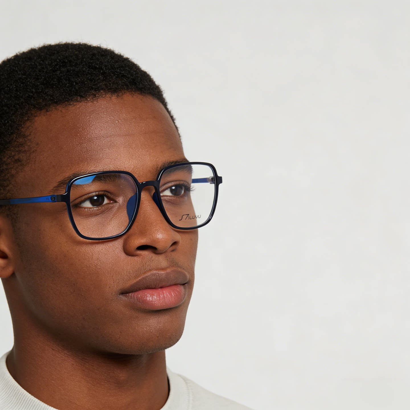 韩国时尚眼镜框架S7 B3 G850宝石蓝 网红流行款超轻结实超韧舒适