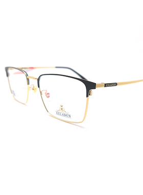 KELADUN克莱顿k19565黑金色钛合金质感眼镜框架 好看耐用线下品质