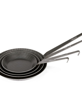 Petromax德国 单柄锻铁锅 德国进口煎炒多功能户外家用煎炒一体锅