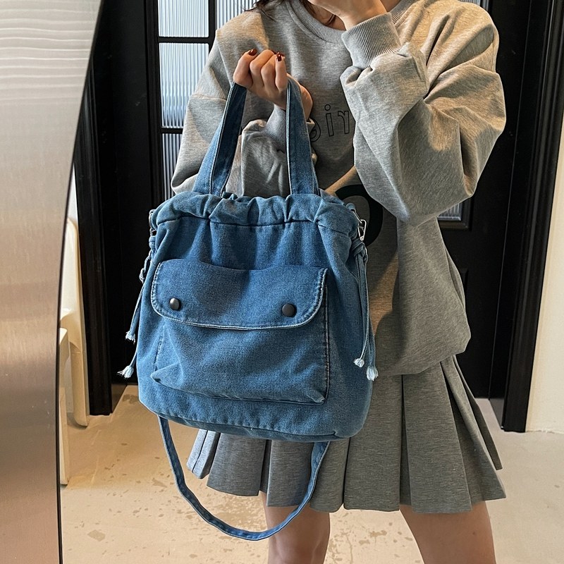 休闲大容量包包女新款时尚百搭手提包通勤学院慵懒风单肩斜挎布包,箱包皮具/热销女包/男包,通用款女包,淘宝优惠券,粉丝福利购,淘宝优惠卷