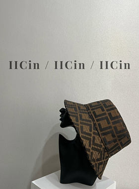 现货 【IICin】240605-2金典老花渔夫帽 出行街拍神器