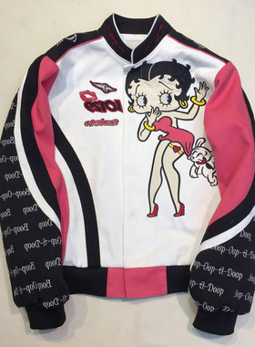 2022新款欧美嘻哈潮牌dj外套贝蒂宽松ins女棒球服