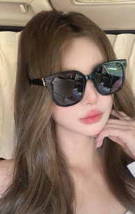 F太阳镜男女通用墨镜近视显脸小可带度数圣兰 M105 副镜SL