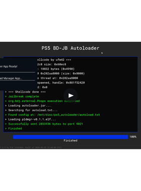 PS5免星球大战折腾光盘BD-JB免lua4.03-12.00系统
