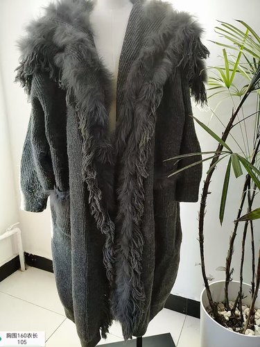 獭兔毛貂皮大衣女毛衣龙猫皮草外套通勤风貂绒獭兔毛貂马甲狐狸毛