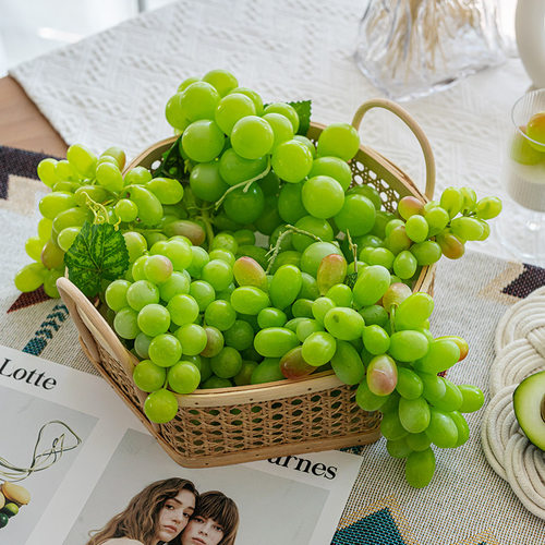 仿真水果葡萄提子假模型摆件道具