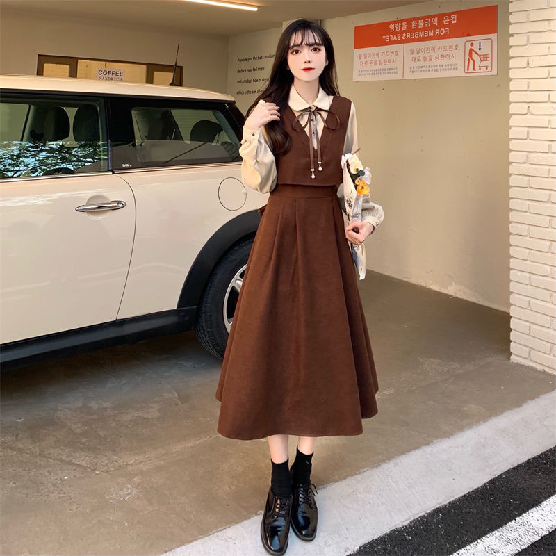女装韩版学院风春秋季长