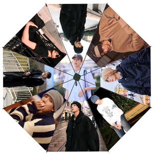 王安宇明星粉丝应援礼物周边三折叠全自动晴雨两用伞防晒防紫外线