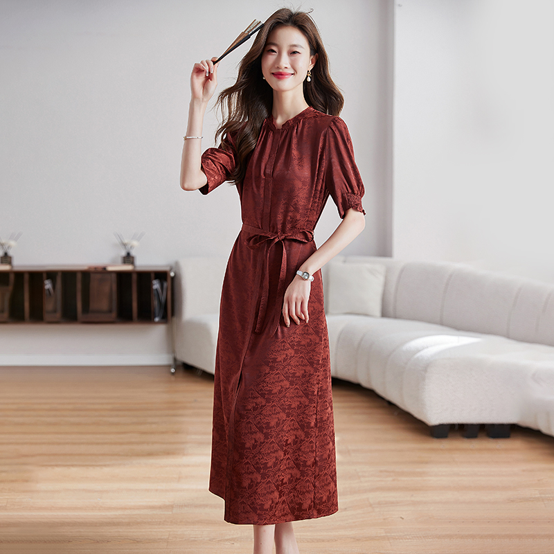 2025夏季高端气质连衣裙子女