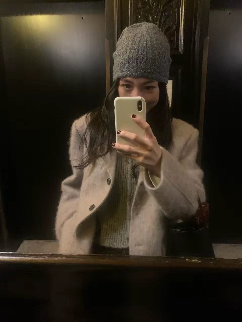 遨游仕韩国东大门正品女装2026秋季新款百搭显瘦翻领西装毛呢外套