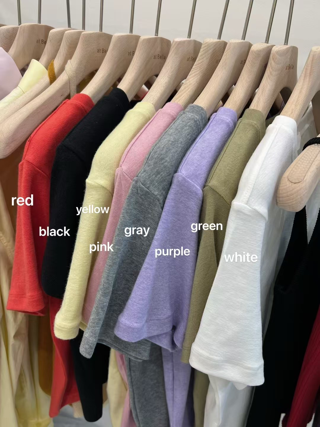 现！lemiu韩国东大门正品女装春夏季新纯色圆领打底衫T恤短袖软糯