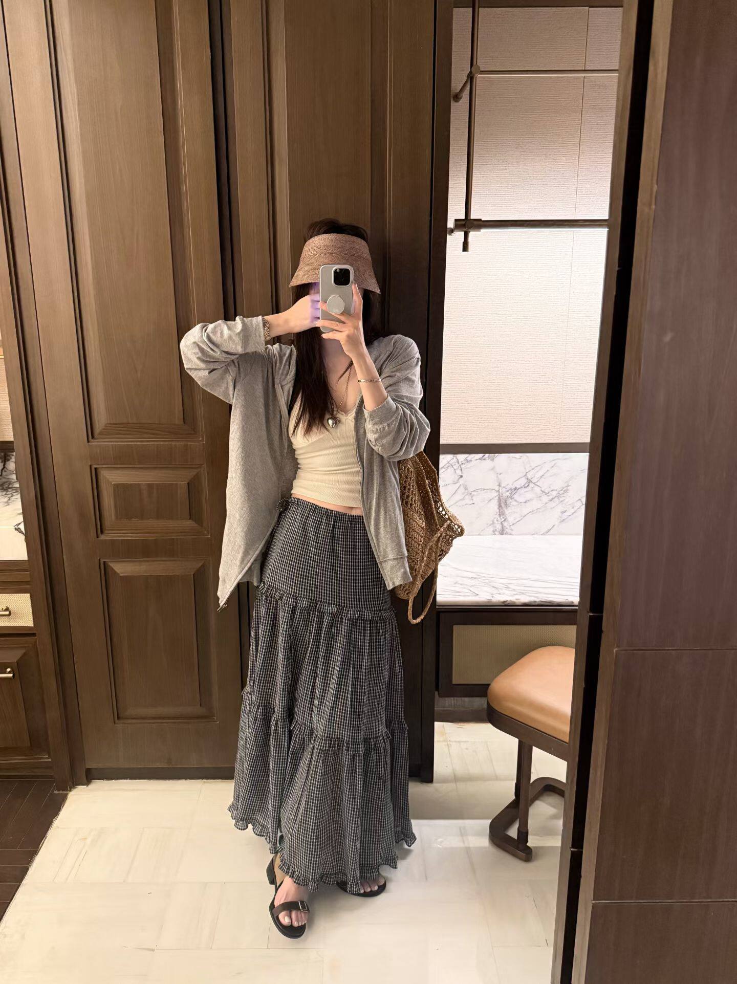 韩国东大门正品女装 2026夏季新款拉链宽松连帽薄款防晒卫衣外套