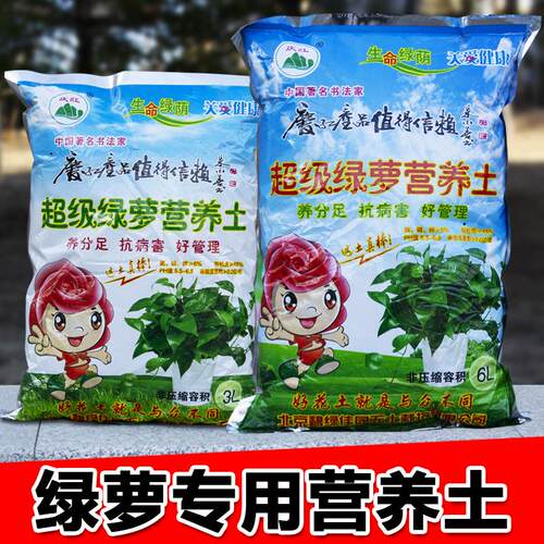 专用通用绿萝营养土庆红有机土