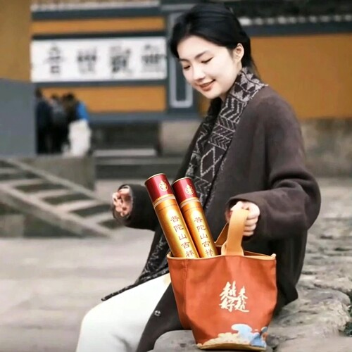 两筒装来普陀山必携之檀香竹签香