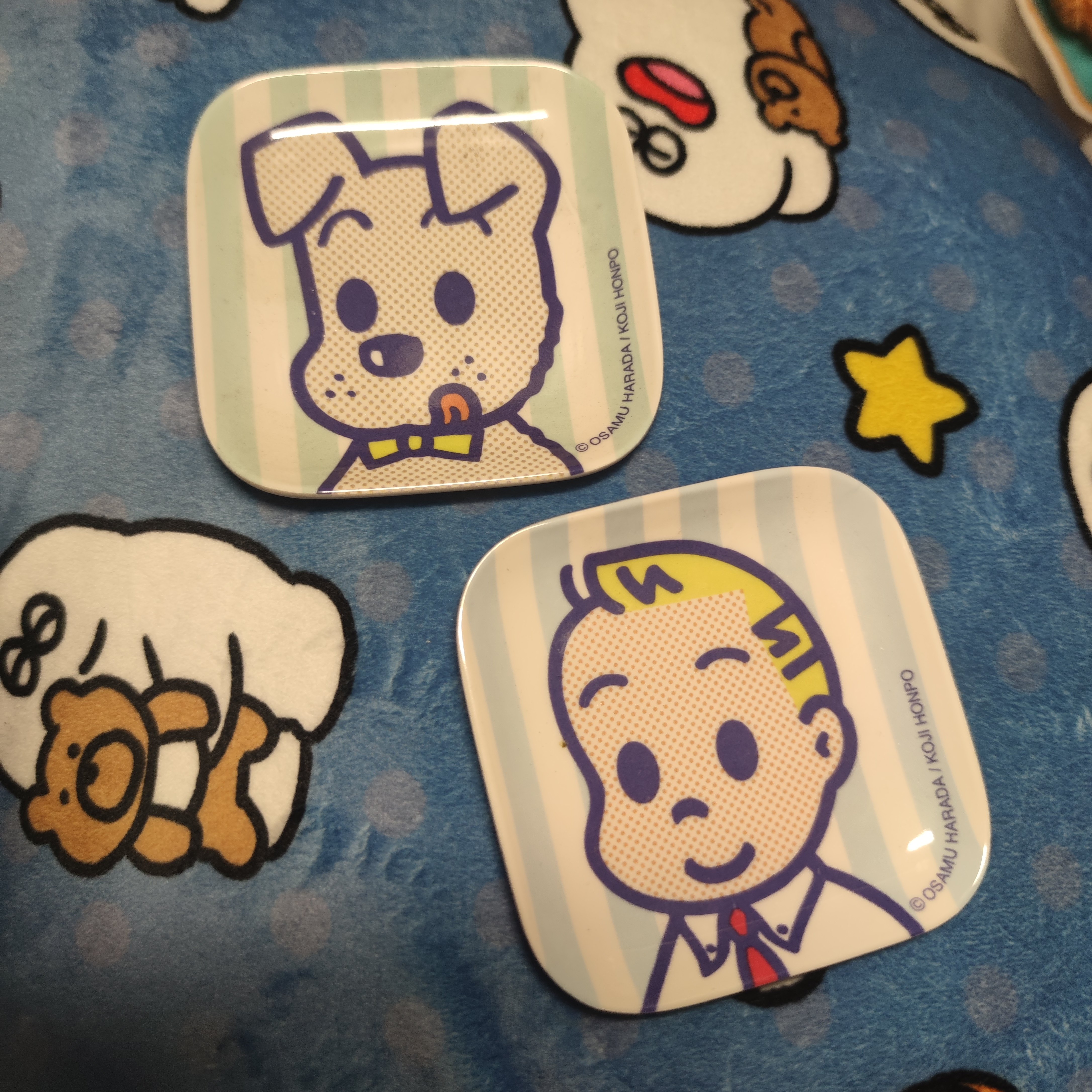 日单正品OSAMUGOODS原田治可爱迷你卡通调味碟蘸料酱油小碟子,家居饰品,桌面摆件,淘宝优惠券,粉丝福利购,淘宝优惠卷