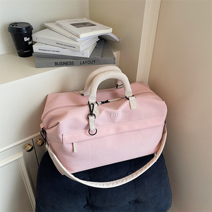 大容量干湿分离健身包女训练收纳包2025新款手提旅行包轻便待产包