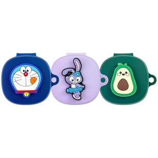 个性潮牌卡通适用BASEUS/倍思WM02+蓝牙耳机保护套倍思WM01硅胶套wm01plus防摔软壳倍思wm02耳机壳收纳盒可爱