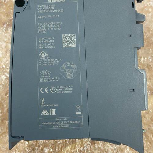 议价6ES7515-2FM01-0AB0 CPU可编程控制模块维修