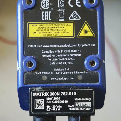 议价MATRIX 300N 752-010 工业激光读码器 条码扫描识别设备维修
