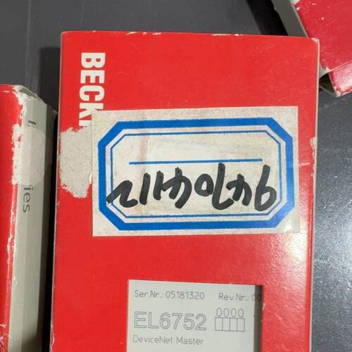 议价EL6752 倍福工控模块 DeviceNet Master总线模块维修