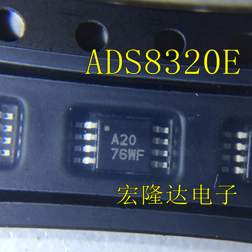 ADS8320EB/2K5 贴片MSOP-8 模数转换芯片ADC芯片 丝印A20