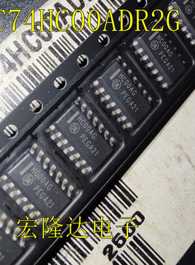 MC74HC00ADR2G 丝印HC00AG SOP14 贴片逻辑芯片 原装正品