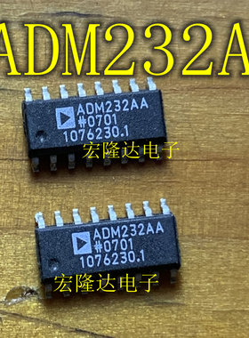 ADM232AARNZ-REEL7 丝印ADM232AA 封装SOP-16 全新原装现货